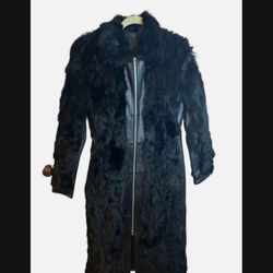 Beautiful Rabbit Fur Coat 