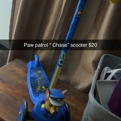 Paw patrol scooter