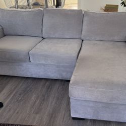 Light Grey Couch.