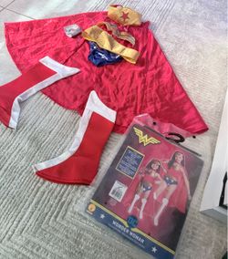 Rubies DC Super Heroes Collection Deluxe Wonder Woman Costume Toddler /Infant 1-2 yrs