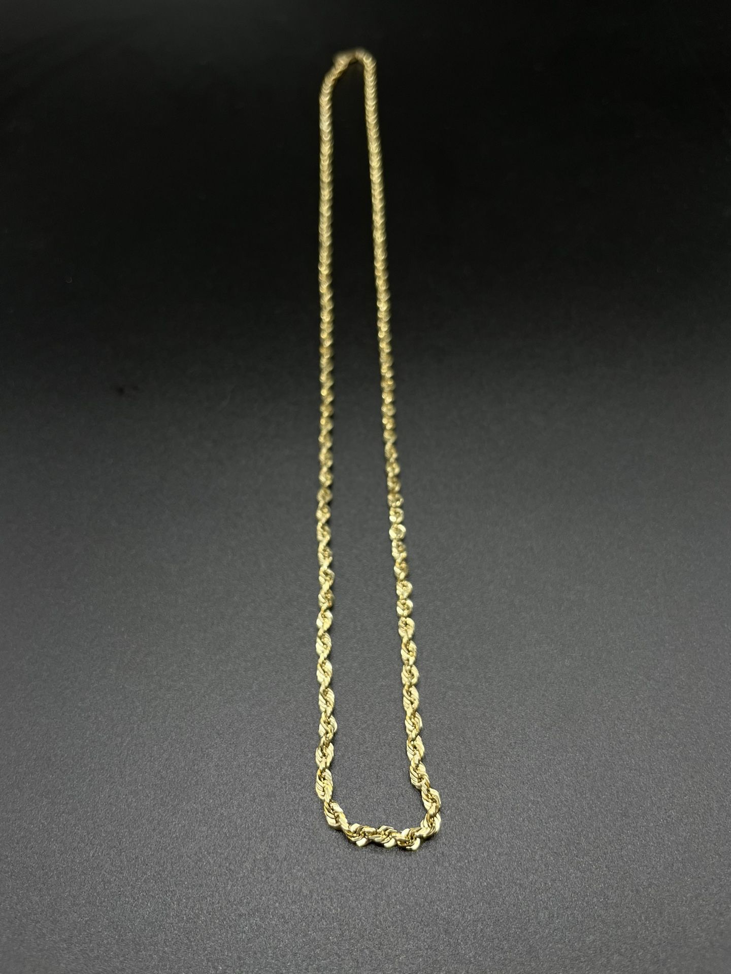 Real 10K Gold Rope Chain 