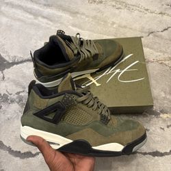 Jordan 4 Craft Olive
