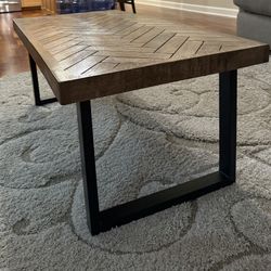 Wooden Metal Table 