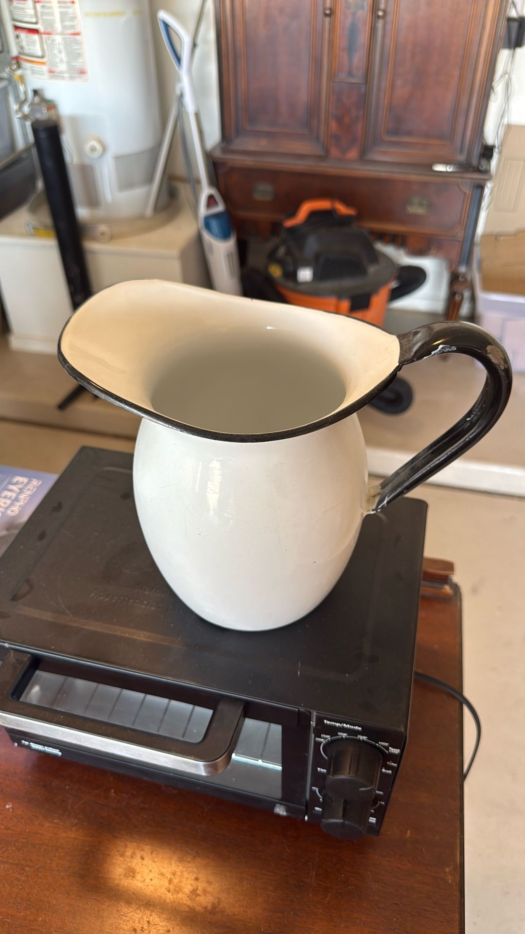 Enamel Pitcher