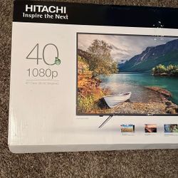 40” 1080p HITACHI TV