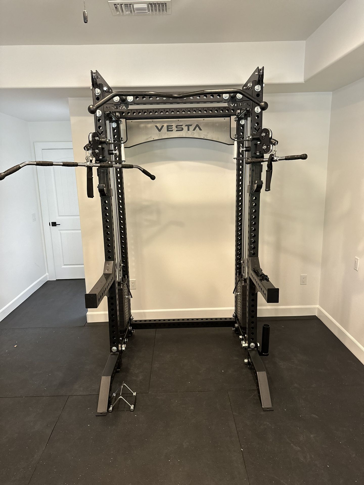 Vesta Fitness PRO SERIES 2-1 Ultimate Half Rack Functional Trainer/Gym Equipment/ Home Gym/ Fitness/ FREE DELIVERY 🚚