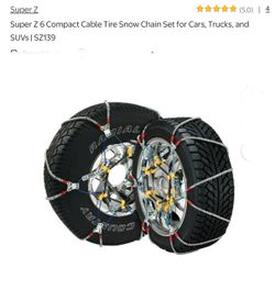 Tire snow chains ( 16, 17,18 wheels)
