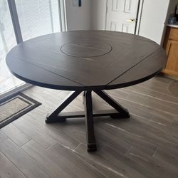 Dining Table Extendable Drop-Leaf Counter Height READ DESCRIPTION