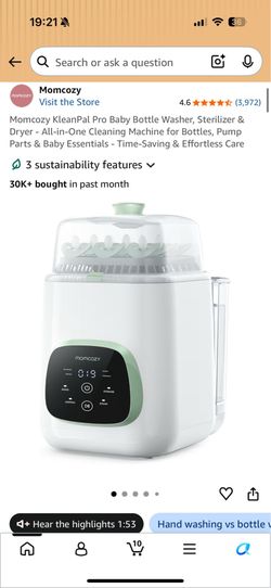 Momcozy bottle washer