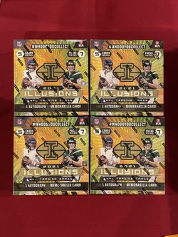 2021 Illusions Football Mega Boxes