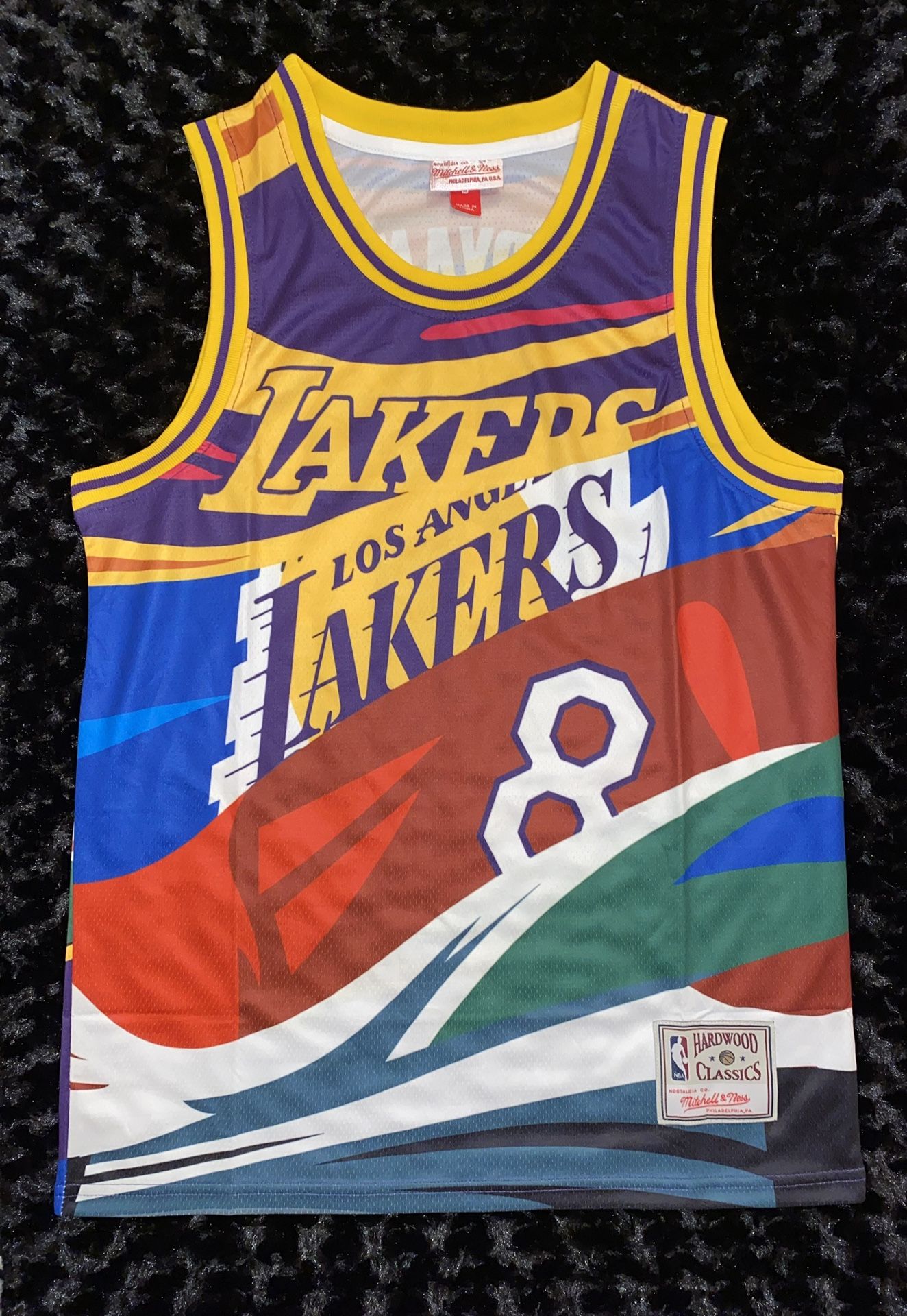 Custom Kobe Bryant Hardwood Classics “Mash Up” Lakers NBA Jersey for Sale  in Savannah, GA - OfferUp