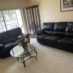 LEATHER SOFA SET FOR SALE,,,