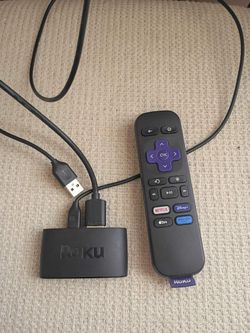 roku box and remote