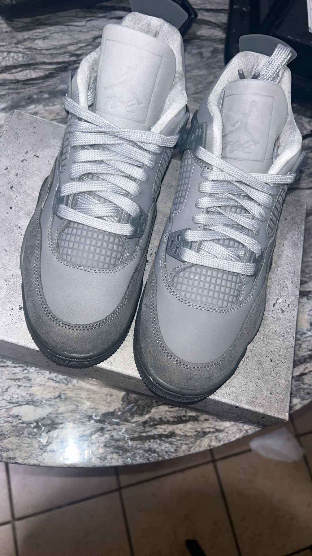 (BRAND NEW) Jordan 4 Wet Cements Size 7y