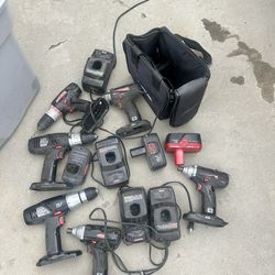 Craftsman 19.2v impacts an drills