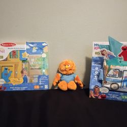 Ms. Rachel Sesame Street Toy Bundle Brand New 