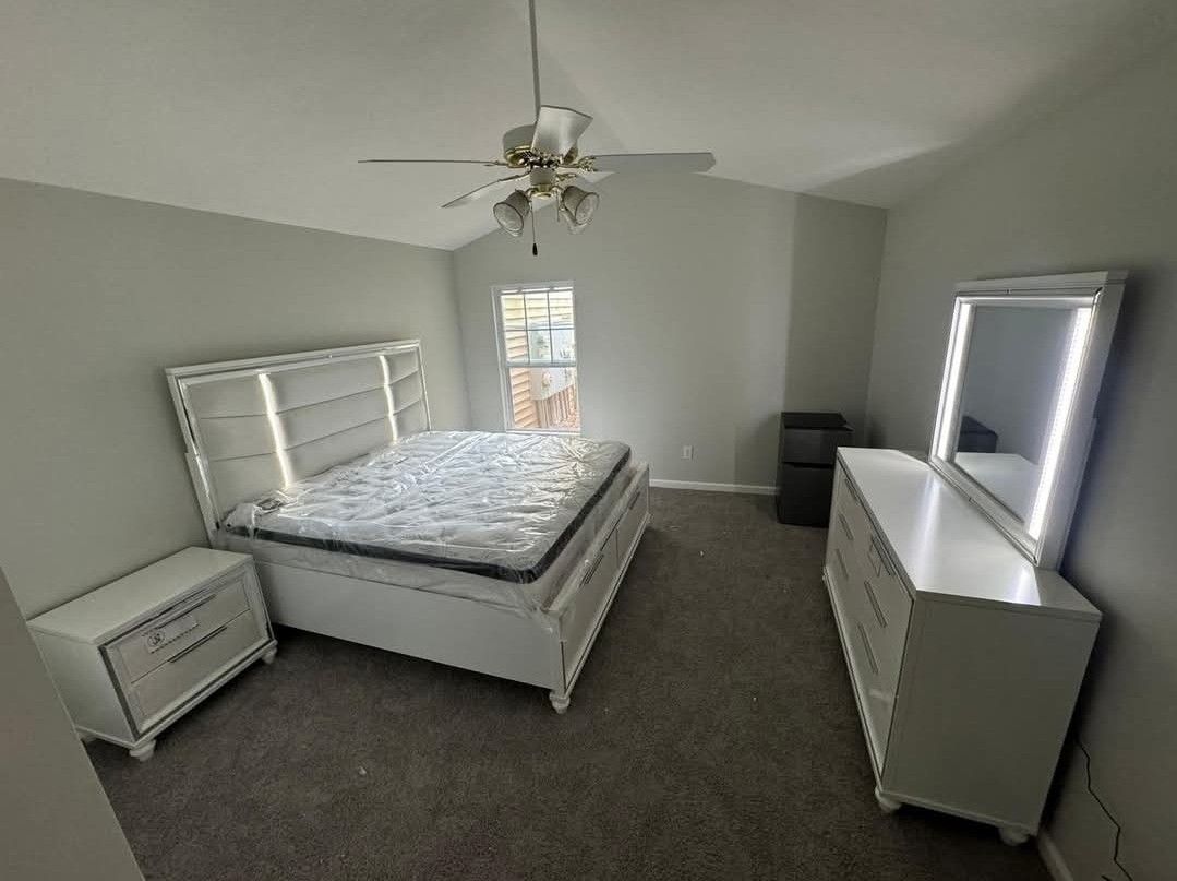 GLAMOUR BRAND NEW BEDROOM SET SAME DAY DELIVERY