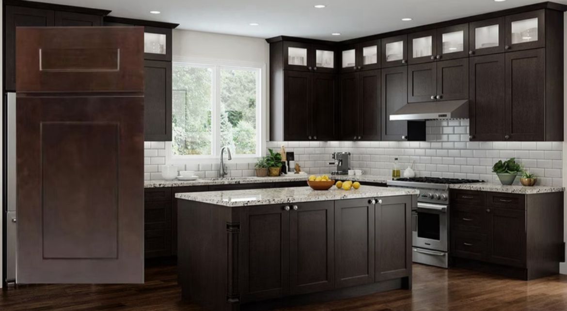 Cabinets Made From All Wood On Sale Now! (Installation Available)