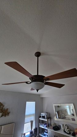 Ceiling fan working with remote