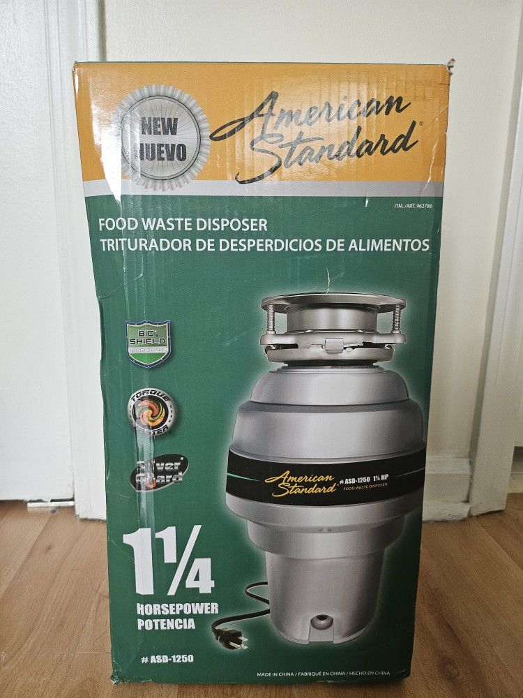 America Standard Food Waste Disposal 