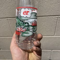 Vintage Budweiser Frog Glasses Set Of 8