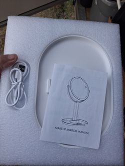 Led makeup mirror