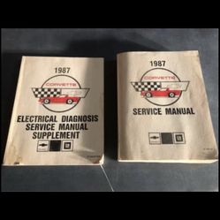 Electrical diagnosis service manual 1987 Corvette