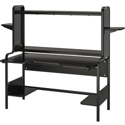 Black gaming desk- used like new