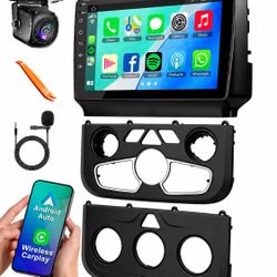 9” aCar Stereo for Dodge RAM 1(contact info removed) 3(contact info removed)-2018 CarPlay GPS Bluetooth