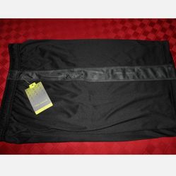 BOY'S YOUTH TEK GEAR WICKING SHORTS BLACK MEFIUM 10-12 NEW 