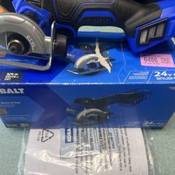 KOBALT  24V 3 In 1 MULTI MATERIAL SAW (TOOL ONLY)