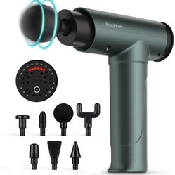 Muscle Massage Gun, Percussion Massage for Athletes Deep Tissue Massager Impact Device Handheld Muscle Electric Gun with 6 Adjustable Speed