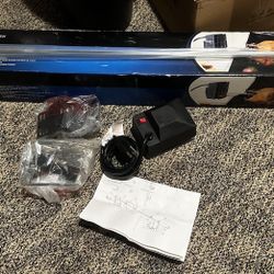 NEW BBQ GrillWare Electric Rotisserie Kit with Electric Motor and Stainless Steel Spit; BBQ Grill Roaster Rod