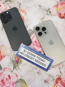 🔥 Stunning Features, Unbeatable Prices- iPhone 15 Pro 📱$1 DOWN AVAILABLE 
