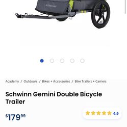 Schwinn Bike Trailer 