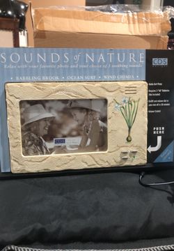 Picture frame with sounds