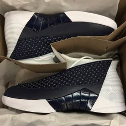 Mens Jordan Xv Obsidian Size 14