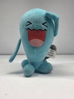 Pokemon Wobbuffet Plush Toy 8" TOMY Nintendo Official Licensed