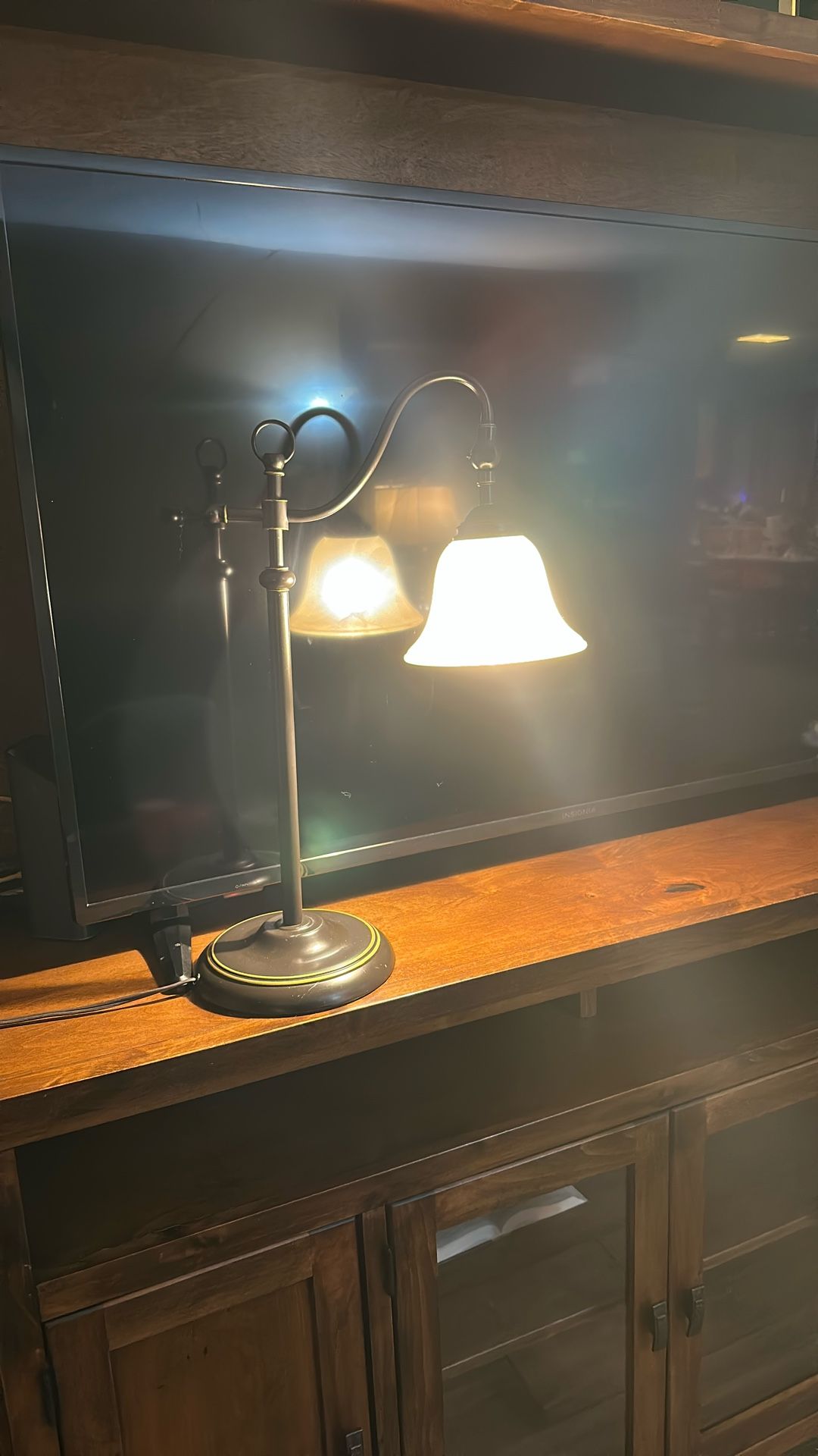 Table Lamp Brown