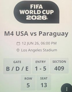Usa vs Paraguay