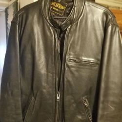 Mc leather jacket size 46
