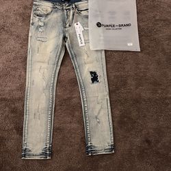 Purple Jeans Size 32