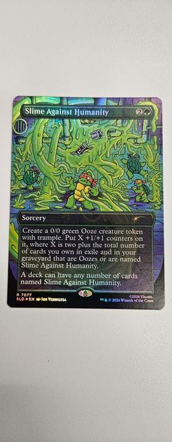 Slime Against Humanity  MTG Secret Lair Promo