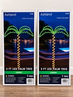 Bright Led Palm Trees: 1 for $$30 or 2 for $50