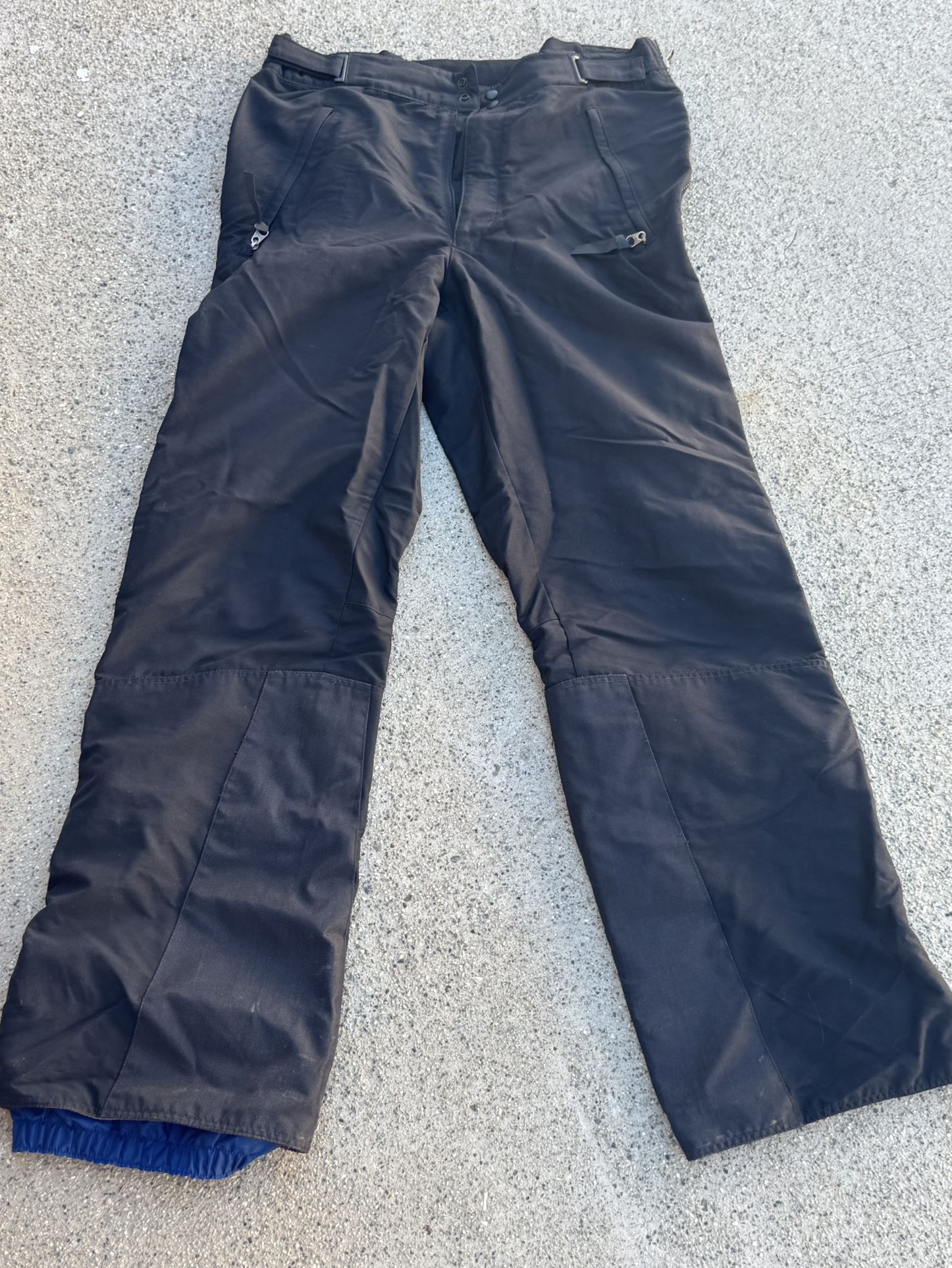 Patagonia Insulated Snowbelle Pants Womens Black Ski Snowpants Size 32