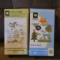 Cricut Cartridge Four Legged Friends & Give A Hoot