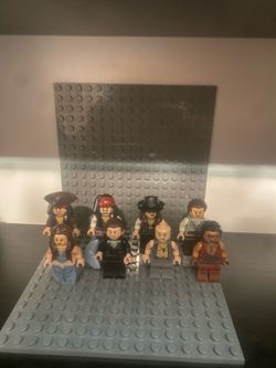Lego pirates of the Caribbean minifigs