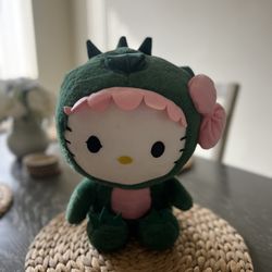 Hello Kitty Dinosaur Plushie 35cm
