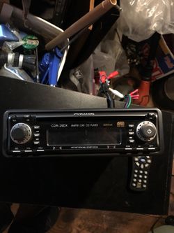 Car stereo CD player