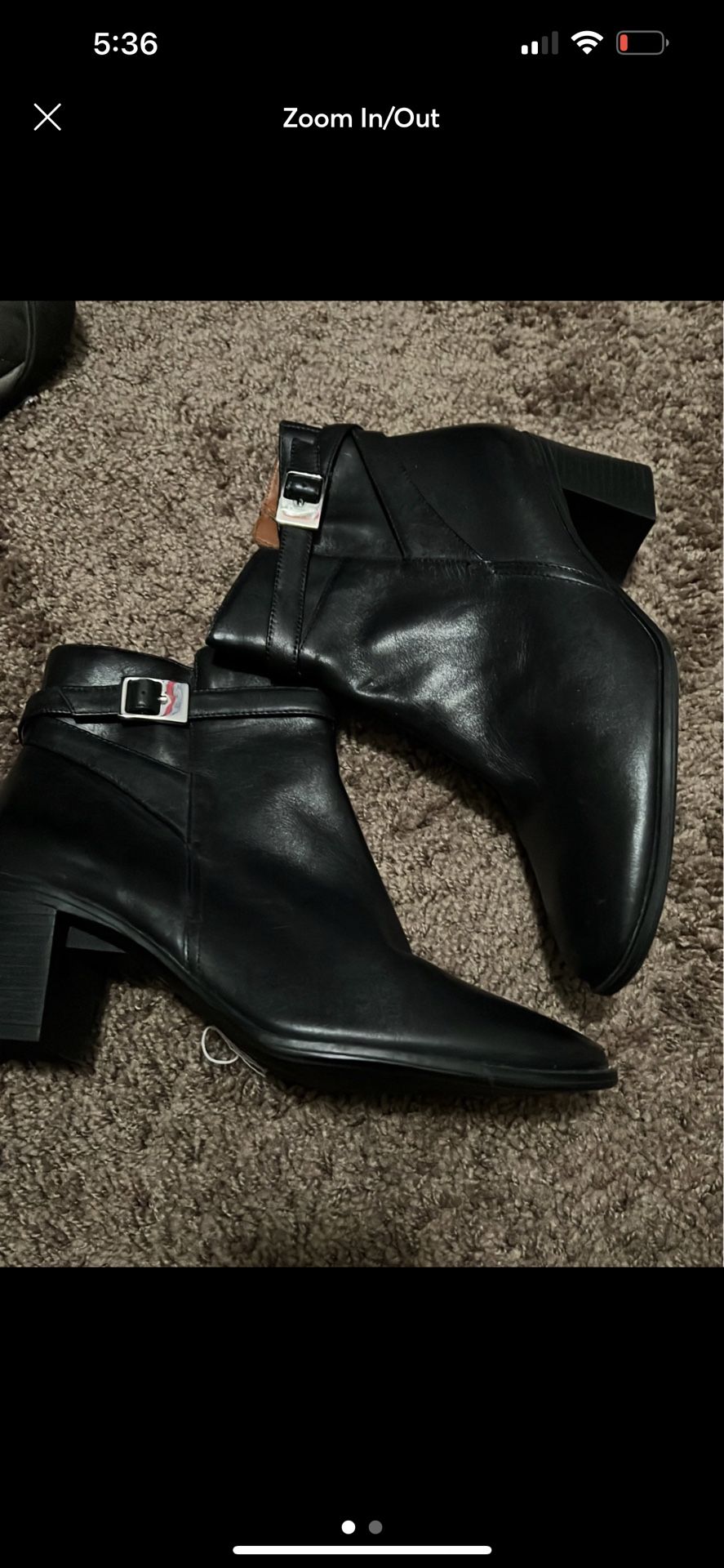 Black booties
